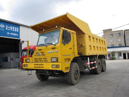 Saic Hongyan Mine Dump Wide Body Truck 371HP 6X4 CQ5763PTG384