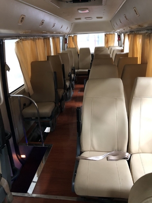 Silnik 90kw 21 miejsc Używany autobus pasażerski Higer Coaster Toyota Coaster 2009 Dobra wydajność