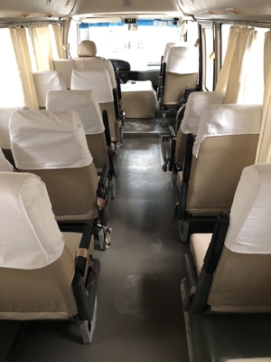 Silnik 90kw 21 miejsc Używany autobus pasażerski Higer Coaster Toyota Coaster 2009 Dobra wydajność