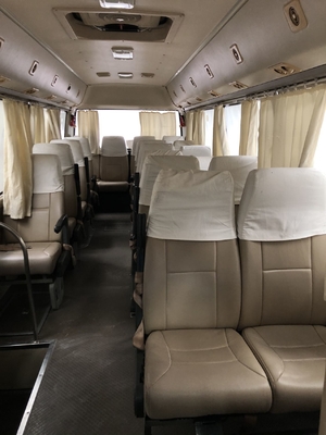 Silnik 90kw 21 miejsc Używany autobus pasażerski Higer Coaster Toyota Coaster 2009 Dobra wydajność
