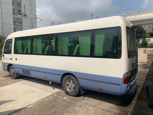 4.0L 100kw Toyota Coaster Autobus pasażerski 23-osobowy Diesel 4.0 Euro 3