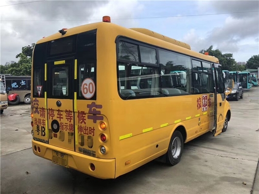 ZK6726DX3 Autobus pasażerski używany Yutong Autobus szkolny 34 miejsca Euro 3