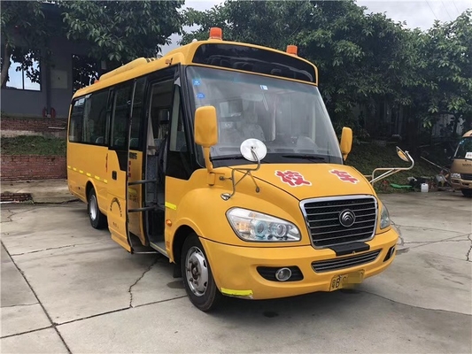 ZK6726DX3 Autobus pasażerski używany Yutong Autobus szkolny 34 miejsca Euro 3