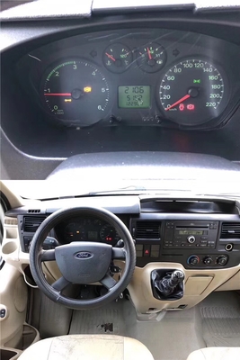 Ford Transit JMC 15-osobowy Mini używany autobus pasażerski 103kw 2,4 l