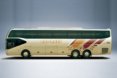 Yutong Coach 13,7m Luksusowy autobus 375KM Prędkość maksymalna 125km/H