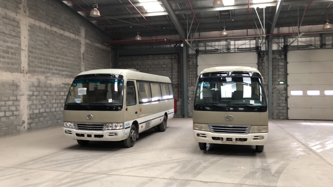 Silnik 90kw 21 miejsc Używany autobus pasażerski Higer Coaster Toyota Coaster 2009 Dobra wydajność